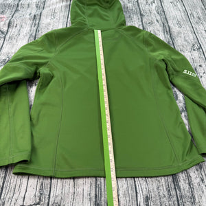 5.11 Tactical Hoodie Jacket Green Full-Zip Soft-Shell Women's XL