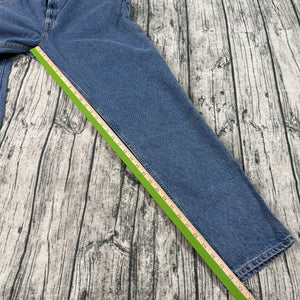 VTG Levi’s 550 Relaxed Fit Jeans Womens Size 16 Long Blue Denim High Rise NWT