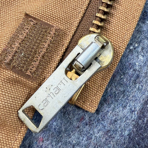 Vtg Carhartt Men's Size 40 Blanket Lined Barn Jacket USA Union Made CB1806