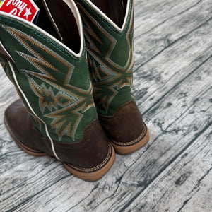 NWT Tony Lama BARTLETT 11" Work Boots 9.5EE Waterproof Steel Toe Leather Western