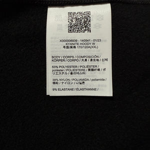 Arc’teryx Softshell Fleece Jacket Hoodie Black Women’s XXL Full Zip Outdoor