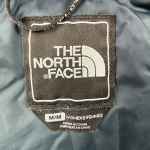 The North Face 550 Down Hooded Puffer Vest Women’s M Navy Goose Down Zip