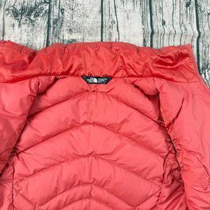 The North Face 550 Down Vest Coral Pink Puffer Women’s S