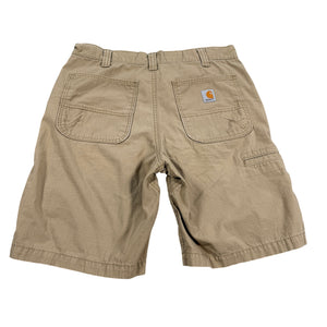 Carhartt 103021-253 Men’s Force Tappen Work Shorts Size 34 Dark Khaki Workwear