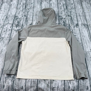 NWT Marine Layer Dawson Stretch Twill Hooded Windbreaker Vetiver Colorblock Men's M