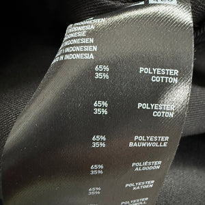 UNIQLO Black Minimalist Rain Coat Button Front Lightweight Women’s XS