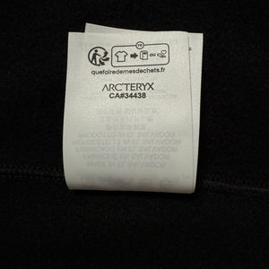 Arc’teryx Softshell Fleece Jacket Hoodie Black Women’s XXL Full Zip Outdoor