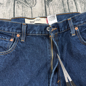 VTG Levi’s 517 Boot Cut Y2K Jeans Dark Wash Mexico Made Distressed Men's 36x32