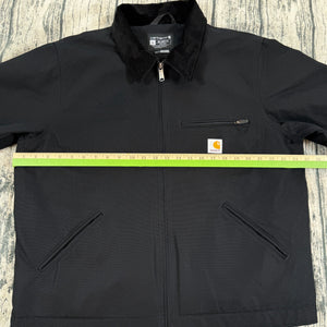Carhartt Detroit Jacket Relaxed Fit Blanket Lined 103828 BLK Men’s L