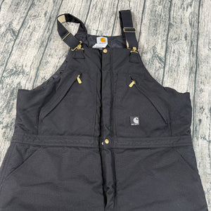 Carhartt Extremes Yukon Arctic R33 Quilted Insulated Bib Overall Pants Sz 42x32
