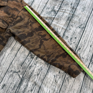 Columbia Gallatin Range Wool Blend Jacket Outfitter Brown Camo Hunting Shirt XL