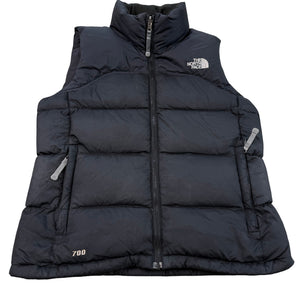 The North Face TNF Nuptse 700 Goose Down Puffer Vest Black Women's M