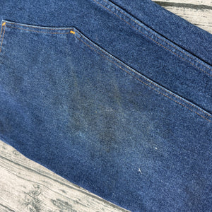 Prison Blues USA Made Double Knee Carpenter Jeans Men’s 46x30 Heavy Denim