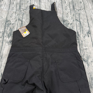NWT Carhartt R33 BLK Yukon Arctic Insulated Bib Overalls Men’s 40x30 Black