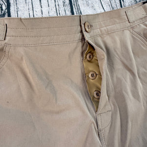 Birdwell Beach Britches x Filson Cargo Shorts Mens S Khaki Utility Surf Outdoor