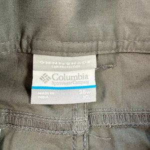 Columbia Mens Shorts Size 36 Millers Creek Cargo Short Omni-Shade 50 UPF NWT