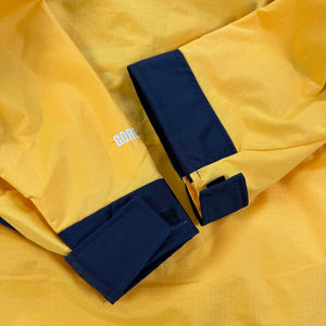 Vtg 80's The North Face Men's Size M Gore-Tex Shell Jacket Yellow Mountain Light