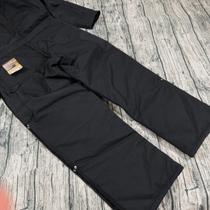 Carhartt Yukon Extremes Coveralls X06 BLK Men’s 34 R Arctic Quilt Insulated NEW