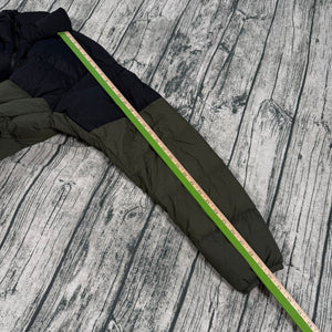 UNIQLO Ultra Light Down Puffer Packable Jacket Olive Green Black Men’s M