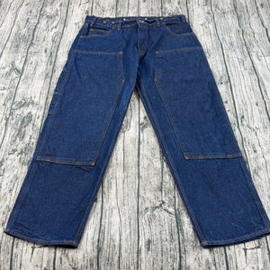 Prison Blues USA Double Knee Carpenter Jeans Men’s 40x30 Heavy Denim Like New