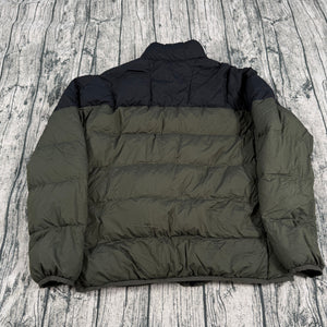 UNIQLO Ultra Light Down Puffer Packable Jacket Olive Green Black Men’s M