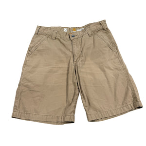 Carhartt 103021-253 Men’s Force Tappen Work Shorts Size 34 Dark Khaki Workwear