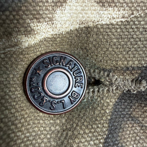 Levi’s Signature Camo Sherpa Lined Hunting Vest Button Front Men's 2XL