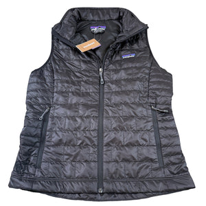 NWT Patagonia Nano Puff Insulated Vest Black Women’s M