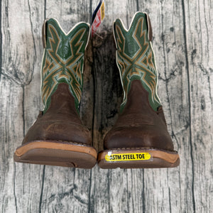 NWT Tony Lama BARTLETT 11" Work Boots 9.5EE Waterproof Steel Toe Leather Western