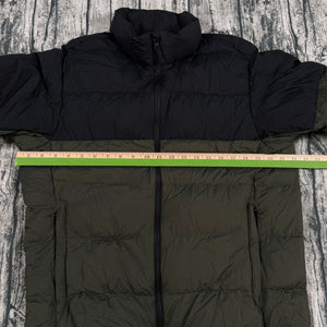 UNIQLO Ultra Light Down Puffer Packable Jacket Olive Green Black Men’s M