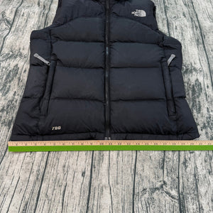 The North Face TNF Nuptse 700 Goose Down Puffer Vest Black Women's M