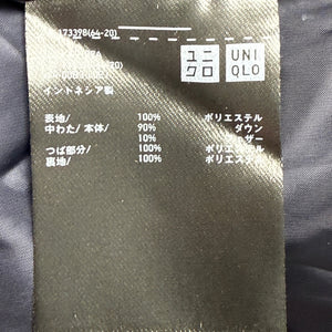 UNIQLO Ultra Light Down Hooded Puffer Jacket Navy Women's S