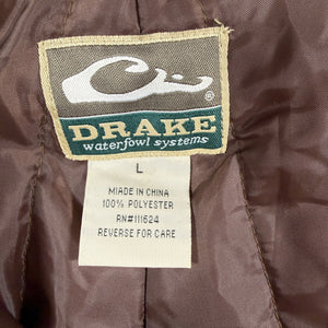 Drake Waterfowl Systems Insulated Camo Bib Overalls Men’s L Advantage Max-4 HD