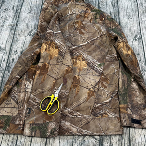 Carhartt Storm Defender Realtree Camo Waterproof Jacket Detachable Hood Men's M