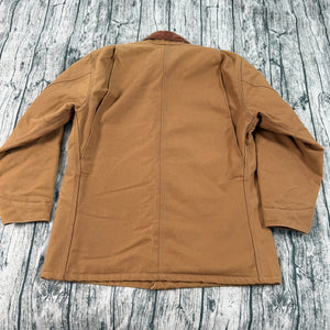 NWOT Carhartt Men's Sz 42 Barn Jacket C01 BRN Duck Canvas Blanket Lined USA Made