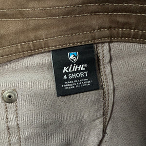 Kuhl Women’s 4 Short Brown Stretch Bootcut Pants Mid Rise Outdoor