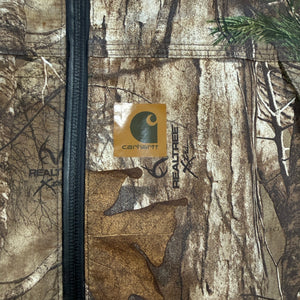 Carhartt Storm Defender Realtree Camo Waterproof Jacket Detachable Hood Men's M