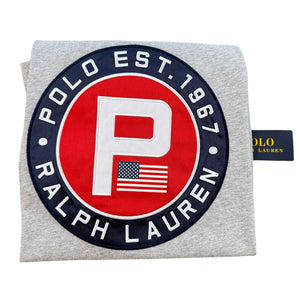 NWT Polo Ralph Lauren Mens Large T-Shirt Yacht Club Challenge Circle P Patch Tee