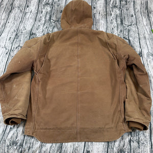 Carhartt J141 BRN Men’s X-Large Brown Sandstone Sierra Sherpa Lined Jacket Coat