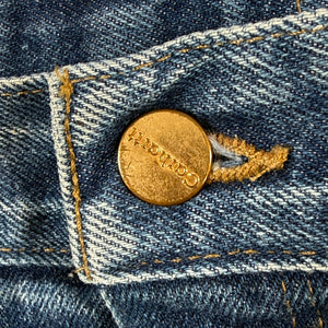 Carhartt B07 DNM Carpenter Jeans Mens 38x30 Dirt Stains Dungaree Fit Double Knee