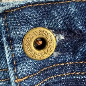 Polo Ralph Lauren Concept Blue Wide Leg Jeans Women’s 27 NWT