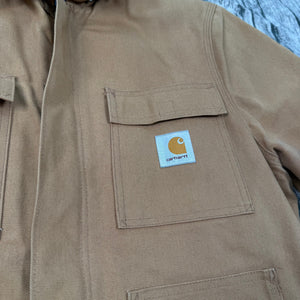 Vtg Carhartt Men's Size 40 Blanket Lined Barn Jacket USA Union Made CB1806
