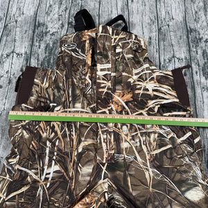 Drake Waterfowl Systems Insulated Camo Bib Overalls Men’s L Advantage Max-4 HD