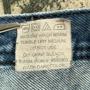 Vtg Key Work Jeans Carpenter Double Knee Denim Mens 42x30 Blue Utility Pants