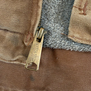 Carhartt J141 BRN Men’s X-Large Brown Sandstone Sierra Sherpa Lined Jacket Coat