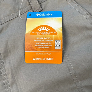 Columbia Mens Shorts Size 36 Millers Creek Cargo Short Omni-Shade 50 UPF NWT