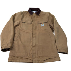 Vtg Carhartt Men's Size 40 Blanket Lined Barn Jacket USA Union Made CB1806