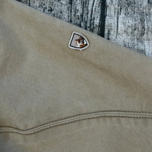KUHL Men’s XXL Tan Jacket Canvas Outdoor Fleece Lined Coat Patina Dye Workwear
