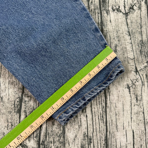 VTG Levi’s 550 Relaxed Fit Jeans Womens Size 16 Long Blue Denim High Rise NWT
