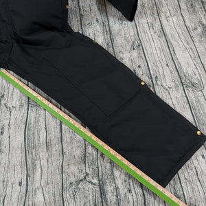 Carhartt Yukon Extremes Coveralls X06 BLK Men’s 34 R Arctic Quilt Insulated NEW